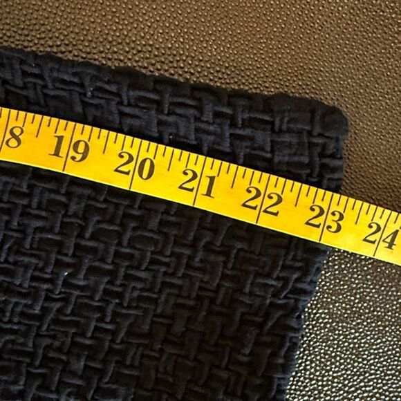 Eileen Fisher Black Oversized Textured Blazer one button closure size Small - Picture 11 of 11